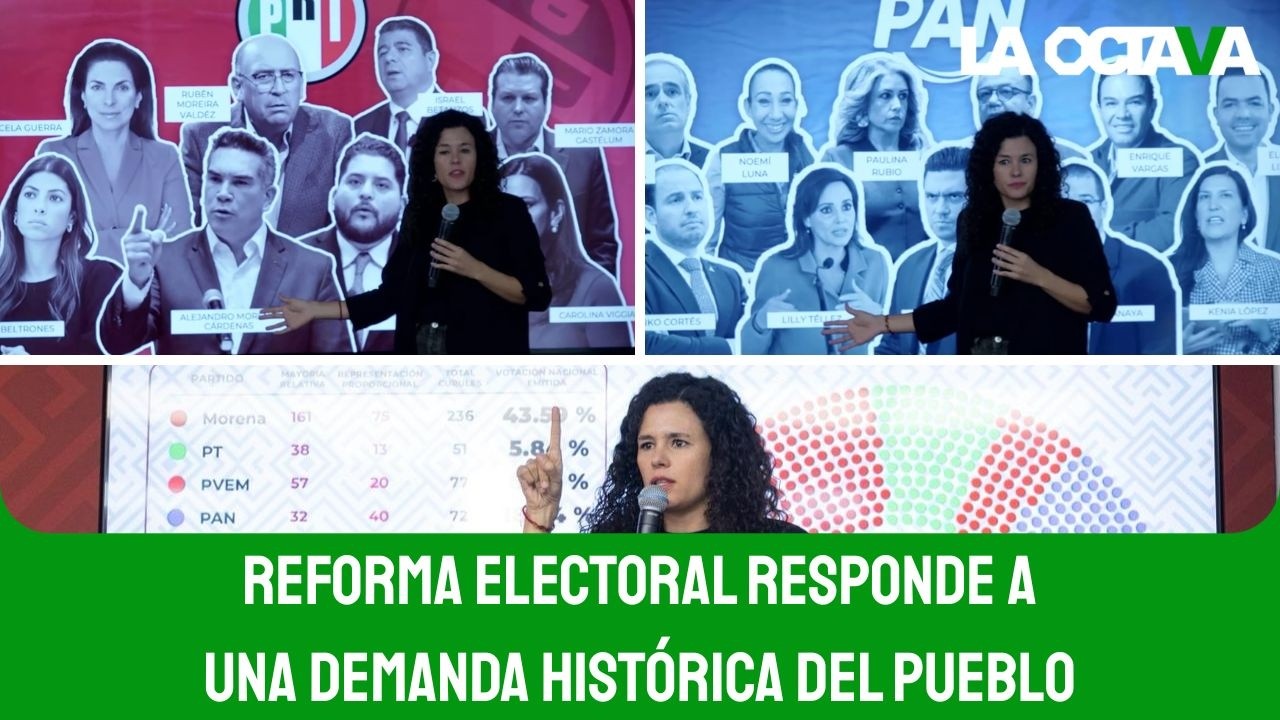 MORENA EXHIBE FALSO DEBATE del PRIAN para CUIDAR sus PRIVILEGIOS