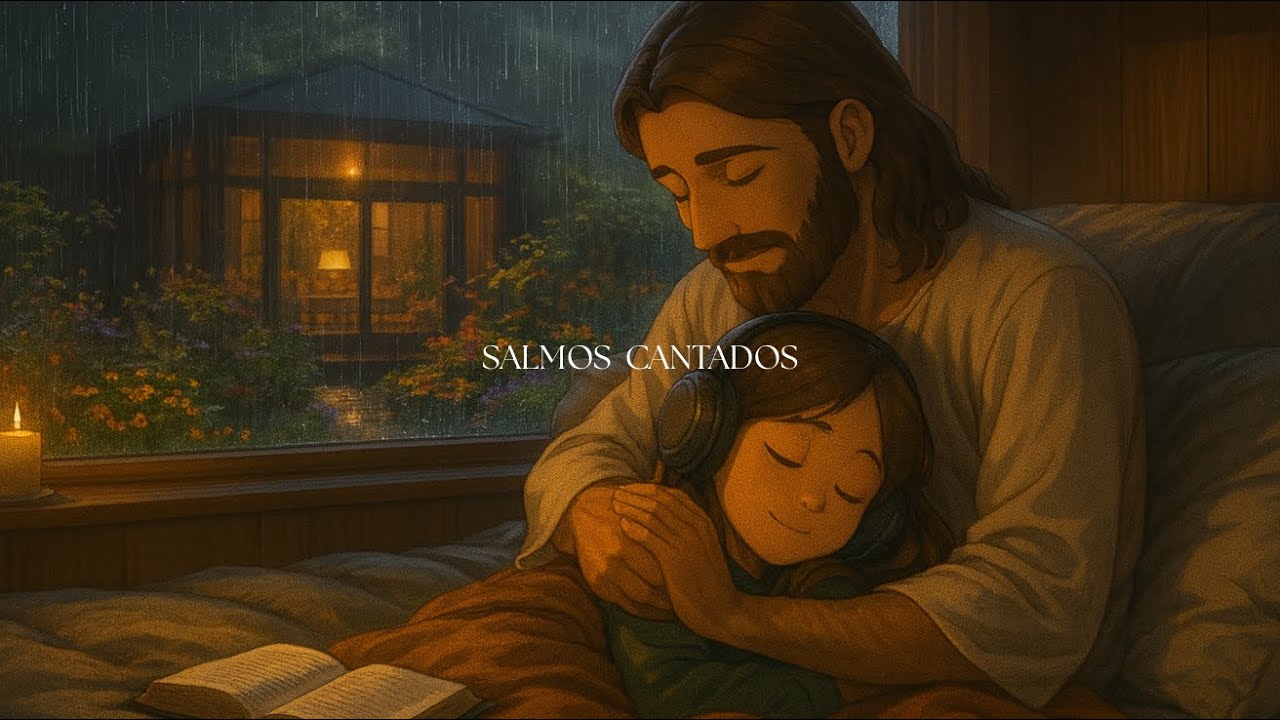 Feche os Olhos e Ou&ccedil;a Salmos Cantados com Chuva &ndash; Voc&ecirc; Vai Adormecer em Paz ☔✨