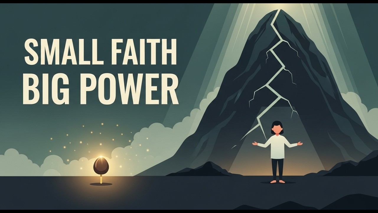 How to MOVE MOUNTAINS with Faith Like a Mustard Seed (What Jesus Really Meant)