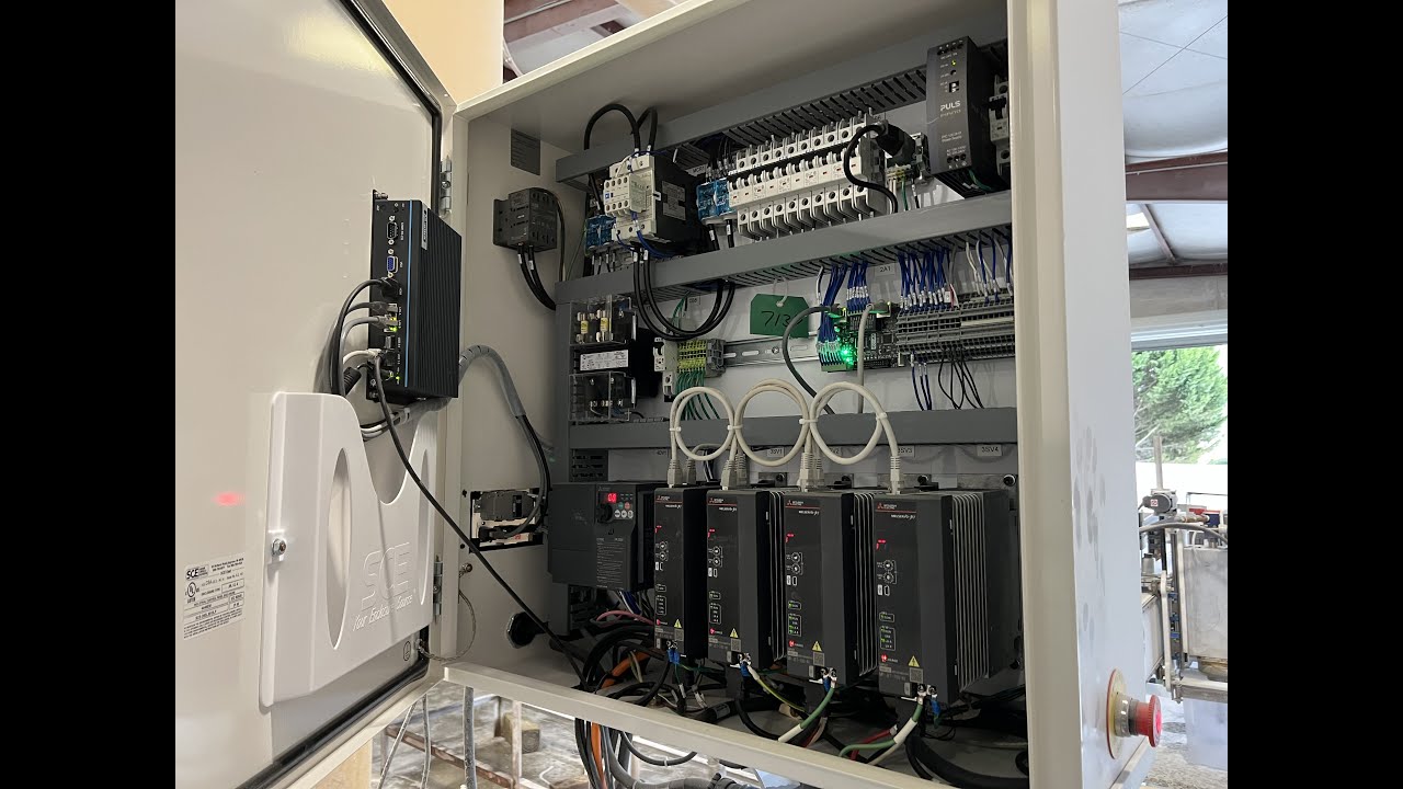 EtherCAT EC01 Mach4 CNC Controller Showcase using Mitsubishi Servo