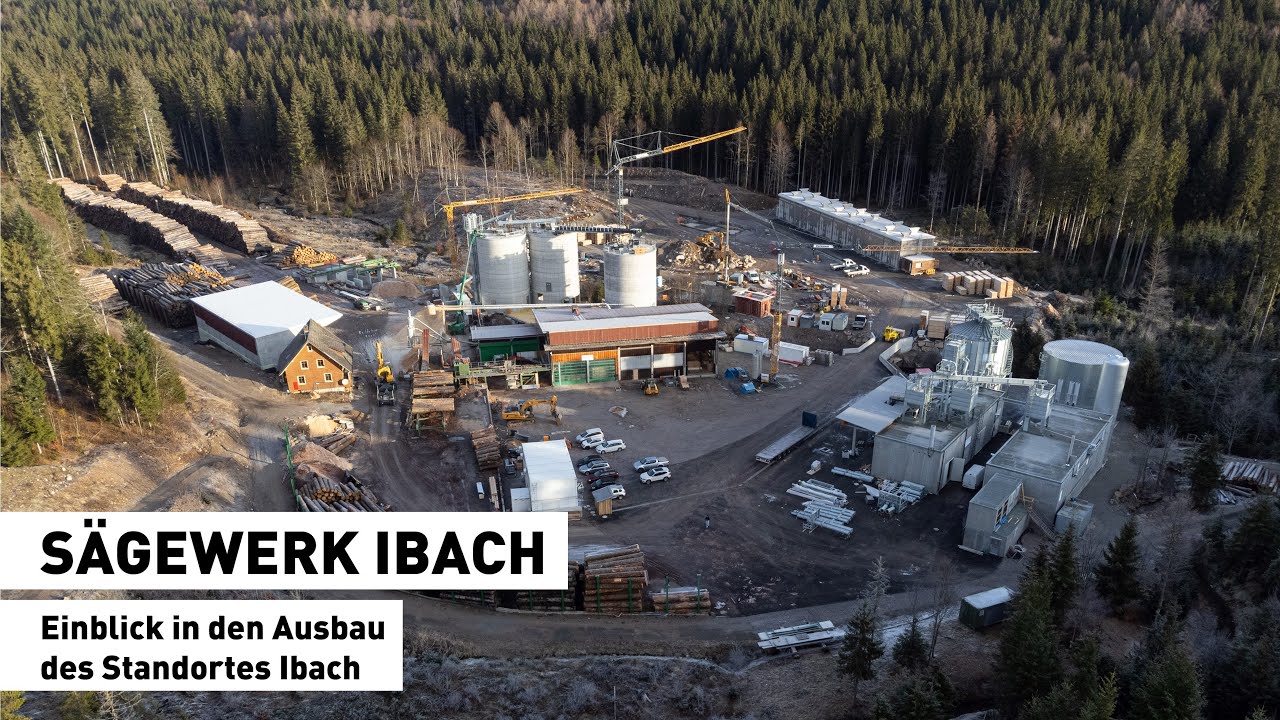 Neue Säge in Ibach: Energieautarke Weisstannen-Verarbeitung
