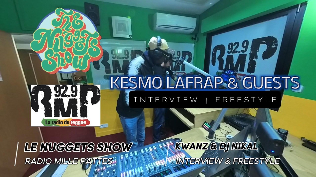 KESMO LAFRAP & GUESTS - Interview & Freestyle - KWANZ & DJ NIKAL