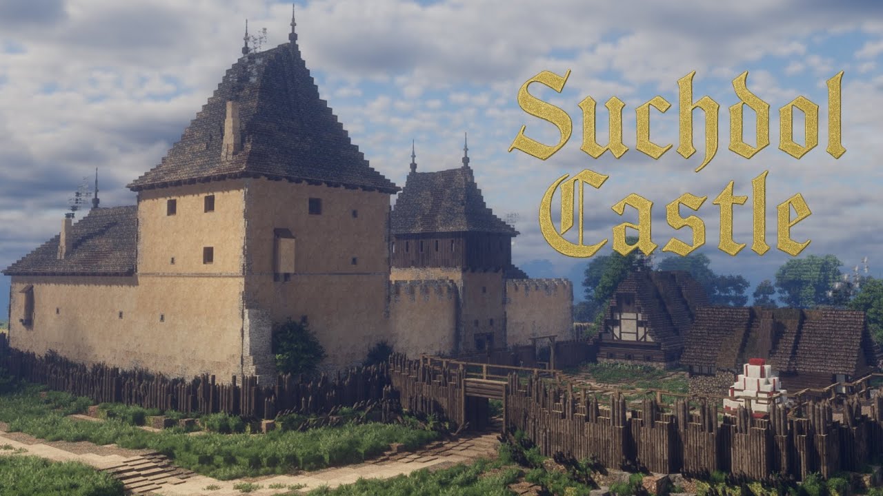 Исследуем замок Сухдол | Показ сборок KCD2 Minecraft