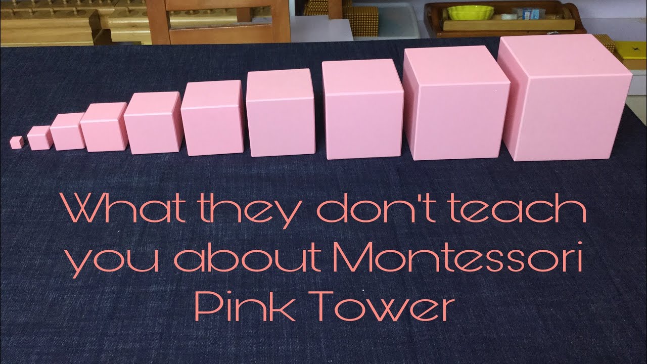Montessori Pink Tower