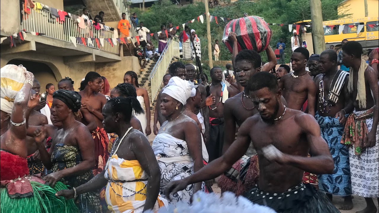 Freemani Korku Gagba Finally Goes back inside: Torgbui Havor Kabatsa’s Festival