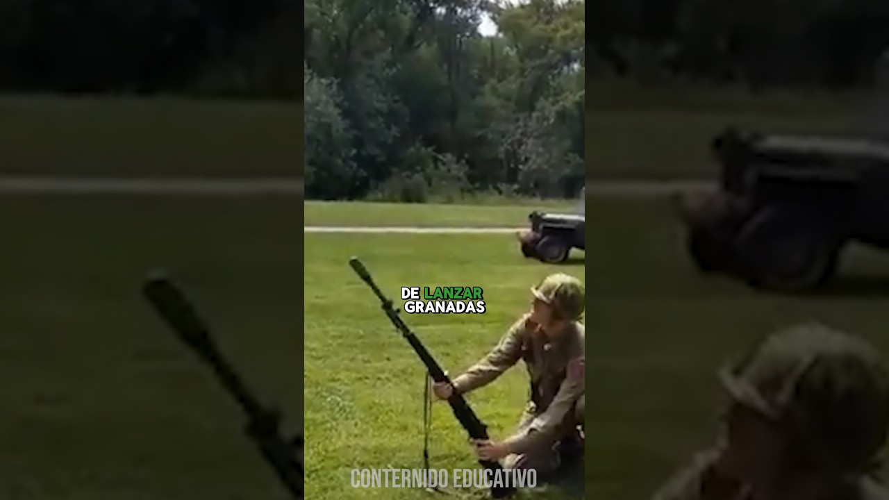 El ORIGEN de los LANZAGRANADAS - M7/M1 Garand #shorts
