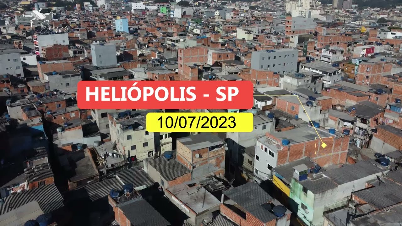 Heliópolis , A Maior Favela De São Paulo ( DRONE 4K )