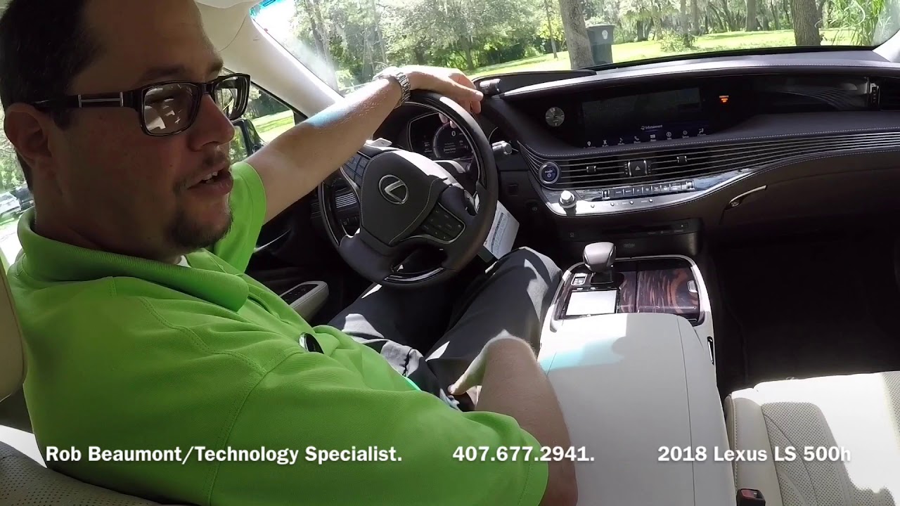 2018 Lexus LS 500h. Brief Overview.