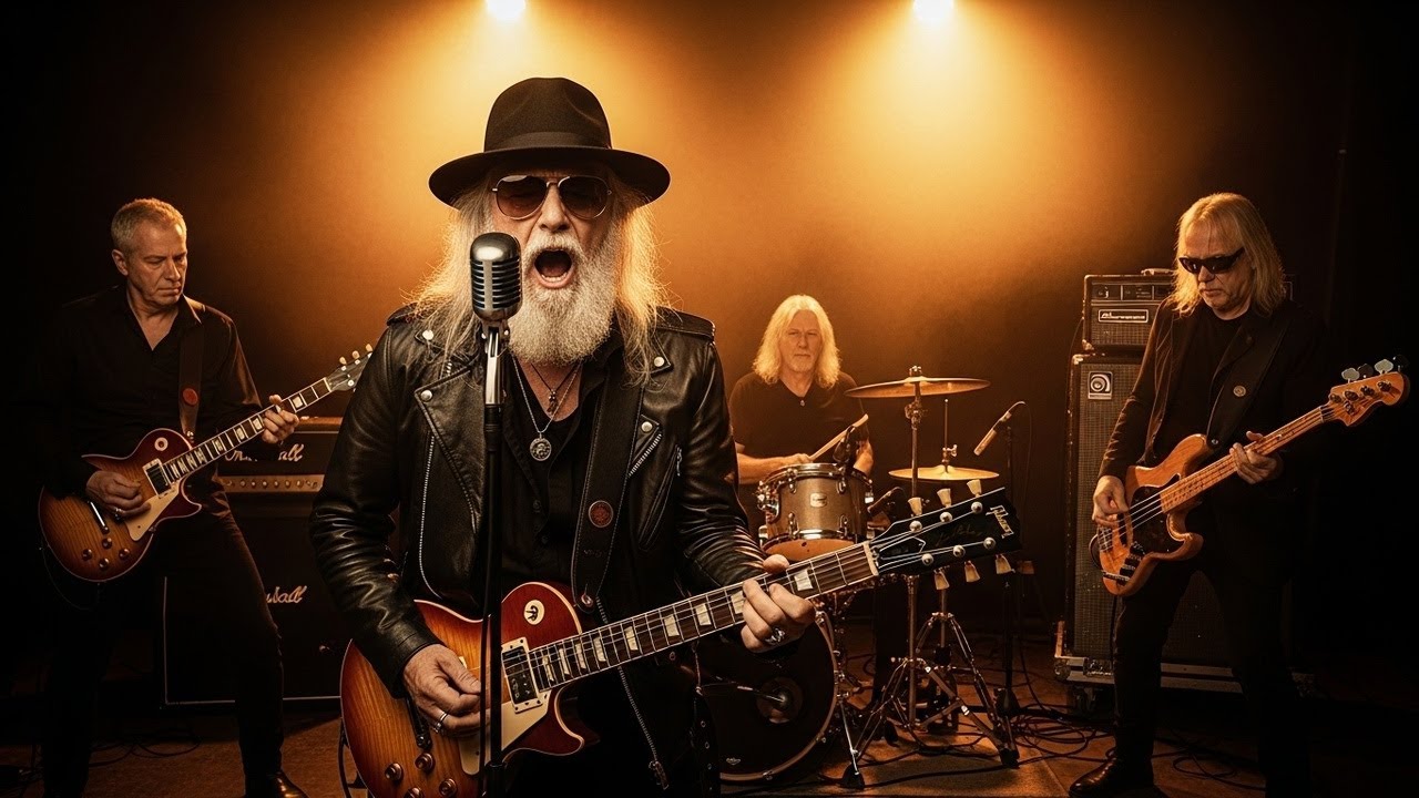 Eric Clapton, B.B King, ZZ Top, Jimi Hendrix, Muddy Waters  Classic Rock Blues with Gritty Vocals