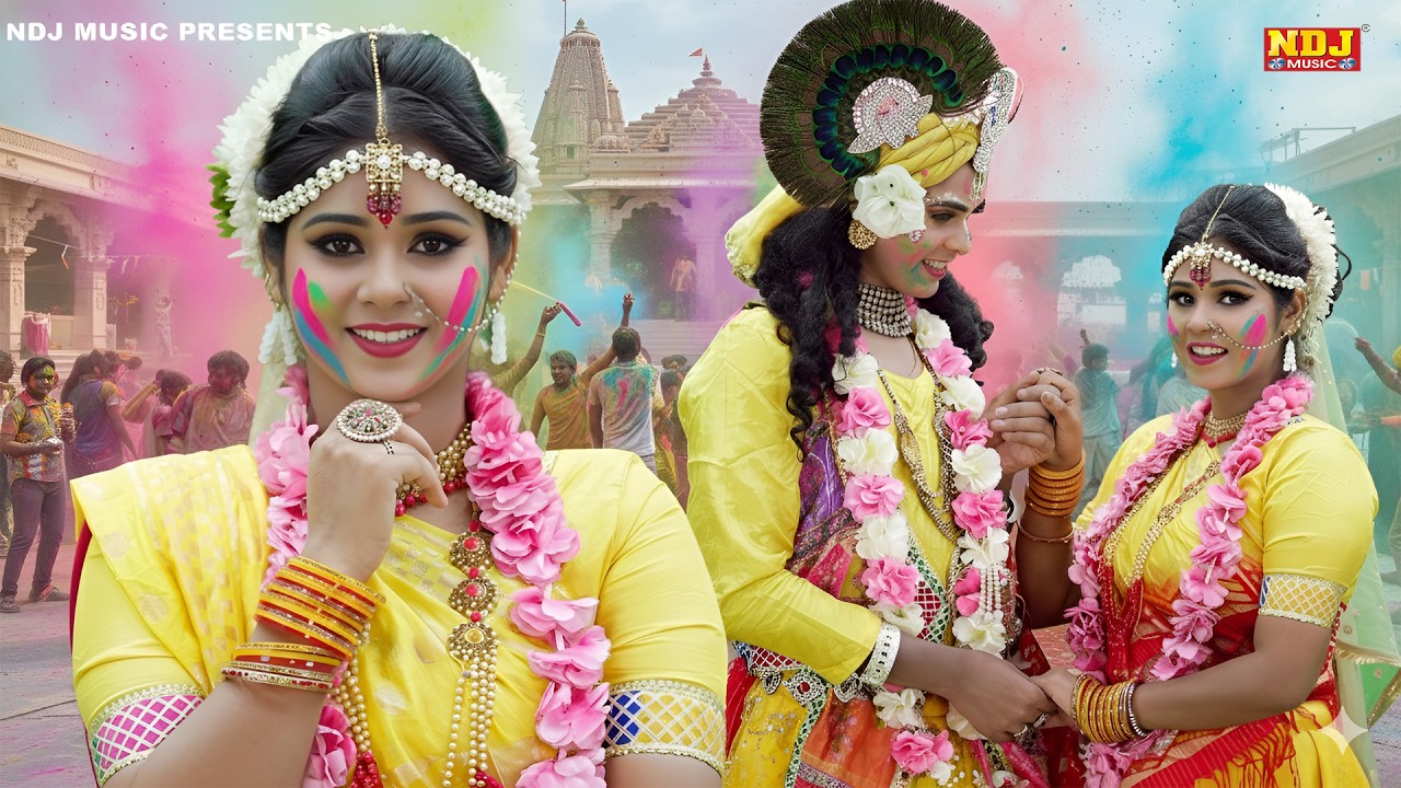 आज वृंदावन में होली है रे सखिया | Radhe Krishna ki Jhanki Dance 2026 | #Holi Special Jhanki Bhajan