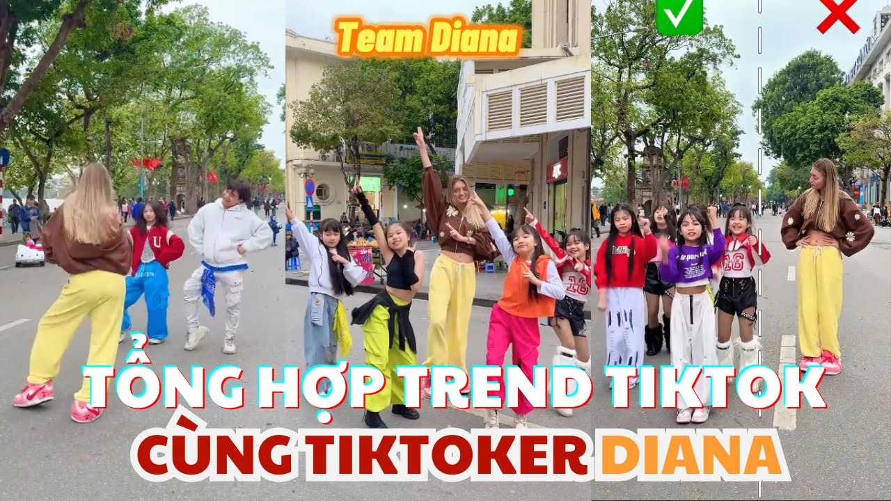 💥TỔNG HỢP TIKTOK THÁNG 5 (CÙNG TIKTOKER DIANA): Top 20 Trend Nhảy Thịnh Hành Nhất Trên TikTok P6