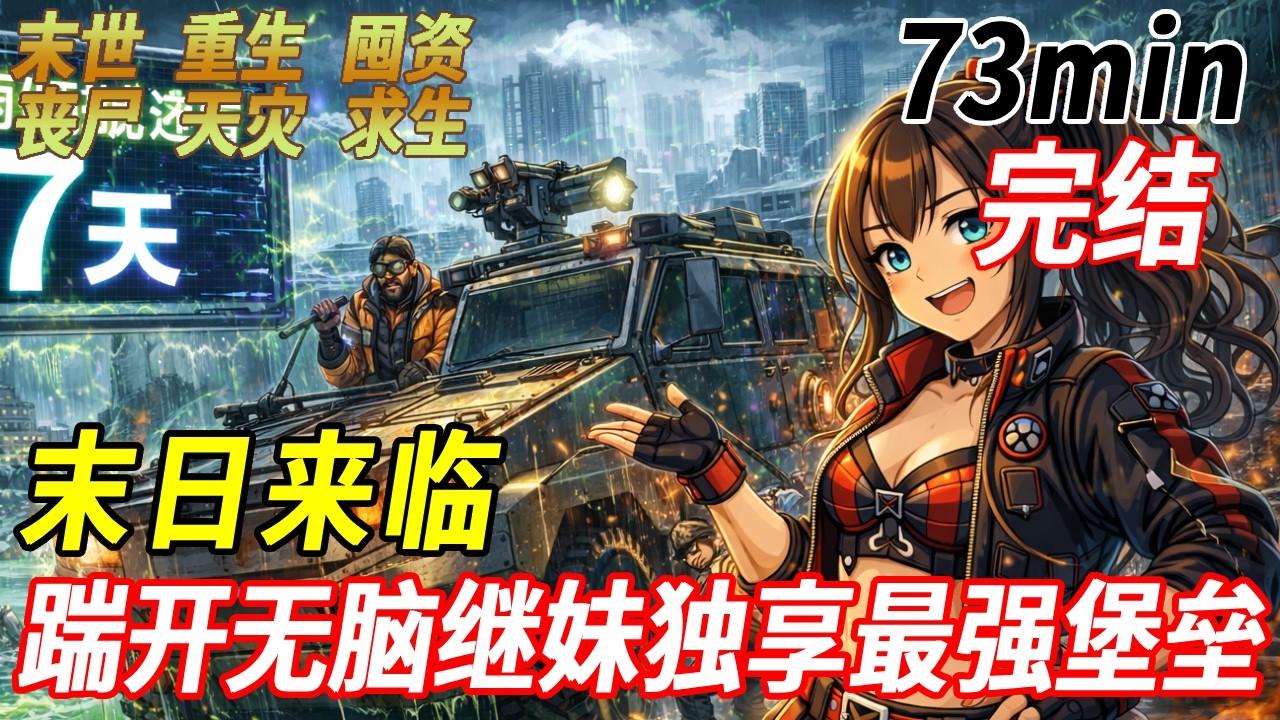 還有7天酸雨傾城！重生僱傭頂級修車師！開局搶佔最強重型兩棲車！全球建築在融化，唯有我的鋼鐵巨獸永不陷落！
