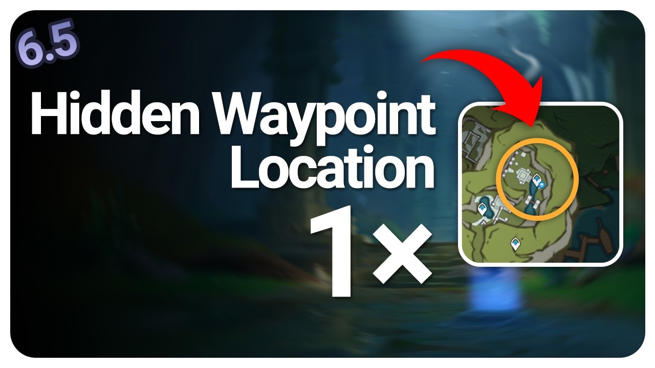 Unlock 1&times; Hidden Waypoint at Dornman Port | Genshin Impact 6.5