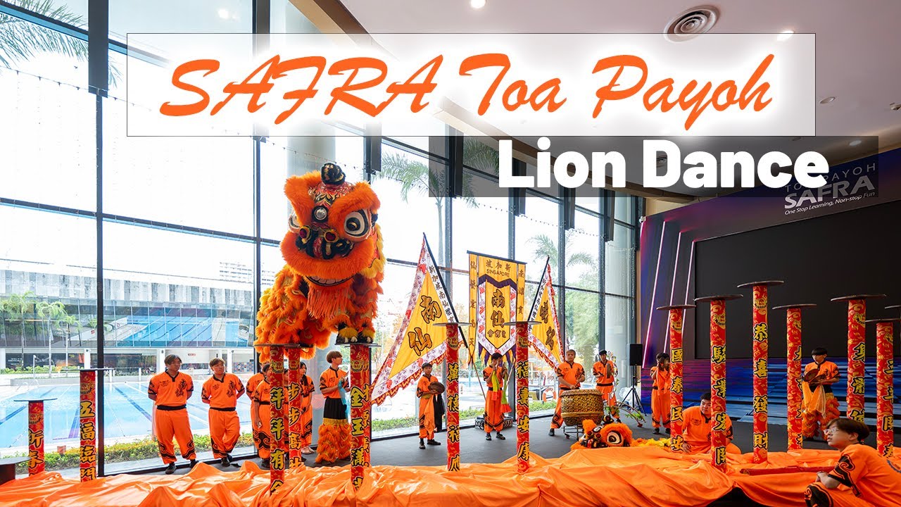 SAFRA Toa Payoh's BIGGEST Lion Dance Showdown! 新加坡南仙龙狮体育会