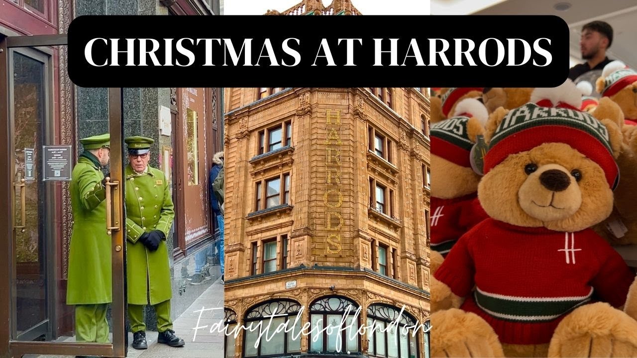 Harrods Christmas 2023 I Harrods Tour London I Inside The Harrods Christmas Store 2023 I Christmas