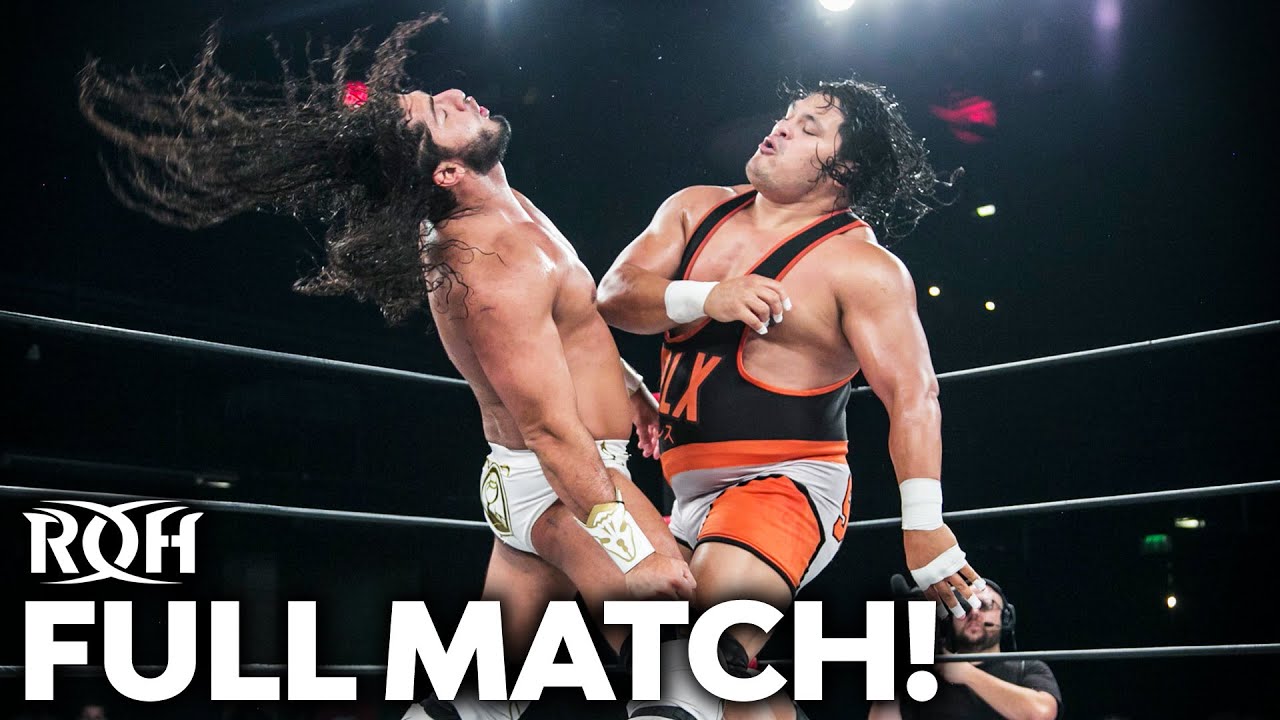 RUSH vs Jeff Cobb: FULL MATCH! (ROH Honor United: Bolton)