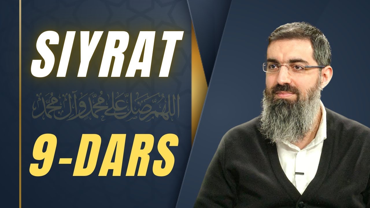 9-dars: Payg'ambarga va insoniyatga birinchi xitoblar | Siyrat Darslari