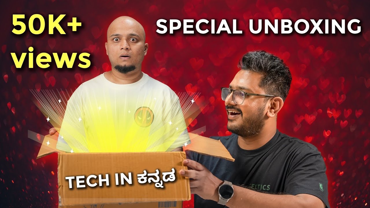 VALENTINE'S DAY SPECIAL UNBOXING WITH @techinkannada360 | UDAAL PAVVYA