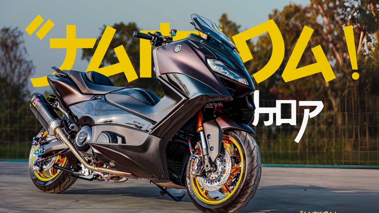 อัปเดต #tmax560 ยัดของแต่งทรงซิ่ง #akrapovic #rizoma #lightech #puig #mfzracing #pirellimoto