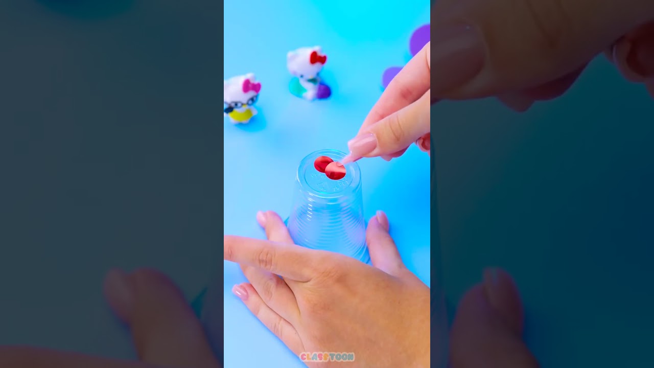 WOW 🥤 Let's RECYCLE Plastic Cups in a FUN Way 🌱 #diy #recycle