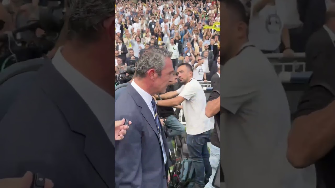 Fenerbah&ccedil;e'de Kongre Heyecanı! Ali Ko&ccedil; Ge&ccedil;erken Sadettin Saran...