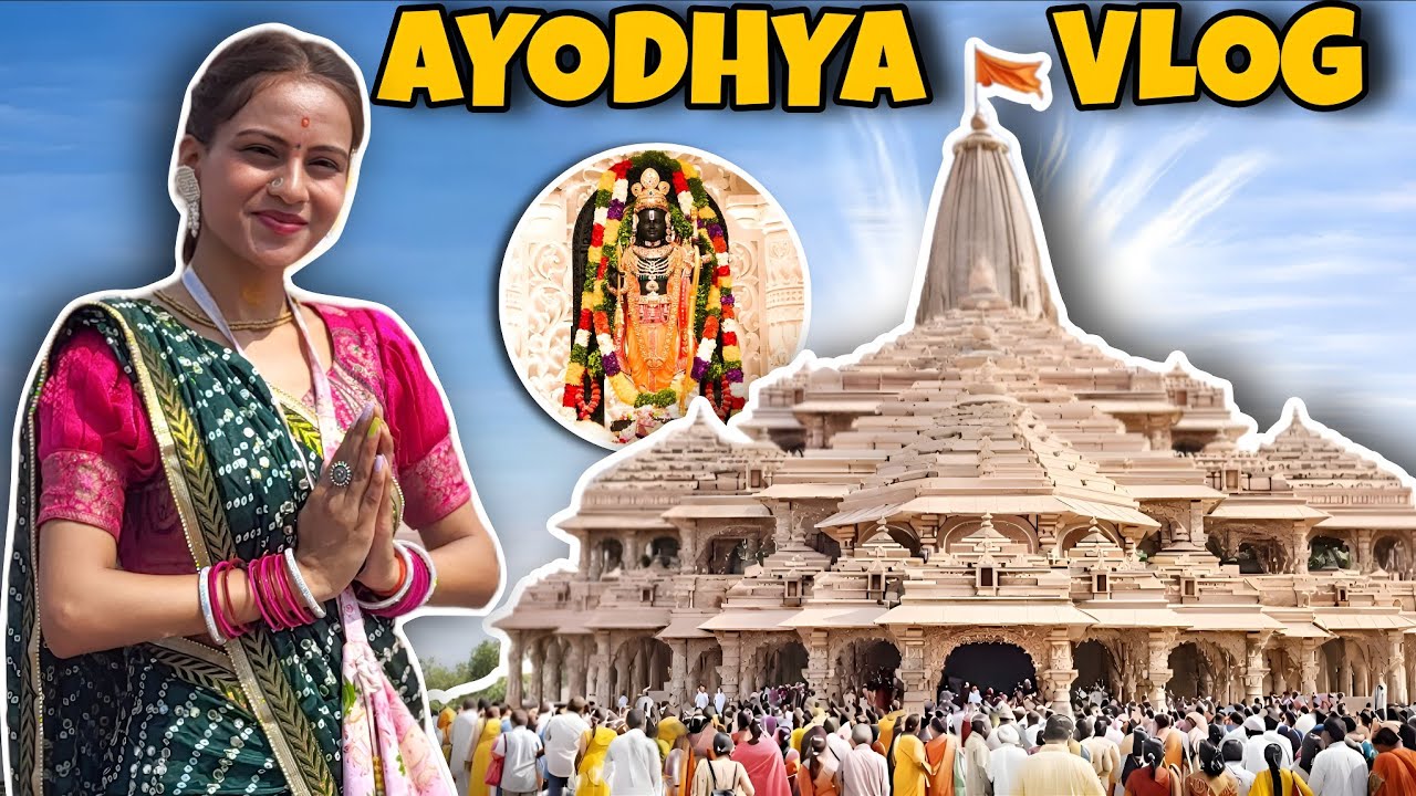 Ayodhya Ram Mandir Darshan | Ek Din Ram Nagri Me 🙏 | TanujaRautelavlogs |