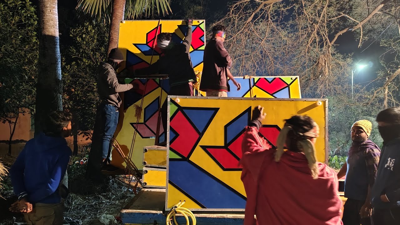 পরম্বুয়া বিষ্ণুপুর সুমন সাউন্ড নতুন আপডেটের সাথে দ্বিতীয় ফিল্ড মাল ফিটিং চলছে চলছে Suman sound