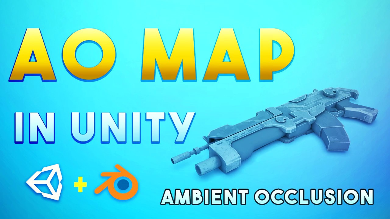 Карта AO в Unity | Окружающая окклюзия