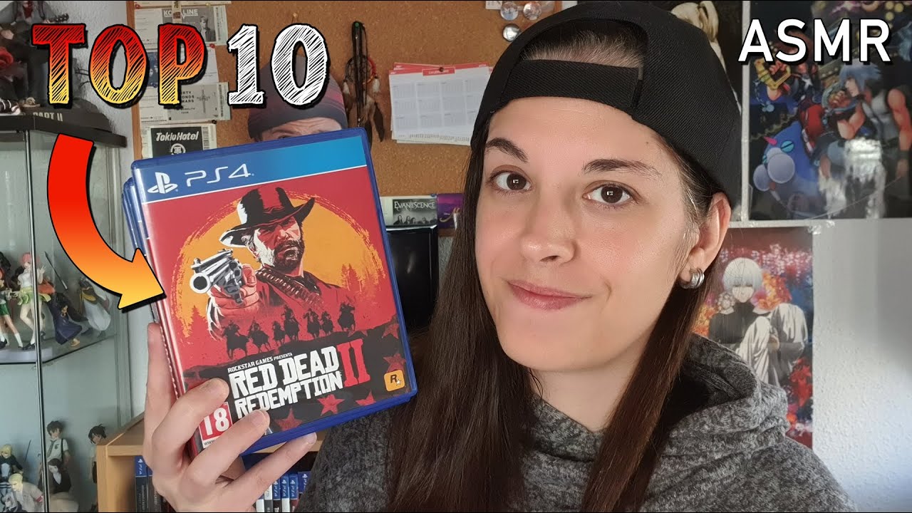 ​💿​ TOP 10 ~ Mis Juegos FAVORITOS de Playstation 4 | ASMR Español | Alternative ASMR