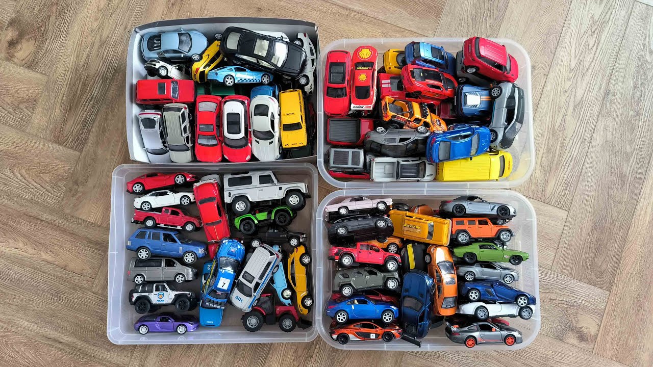 Huge Number of Cars From 4 Boxes   Sedans, SUVs, Sports Cars, Oldsmobiles, EVs, Minivans and ...