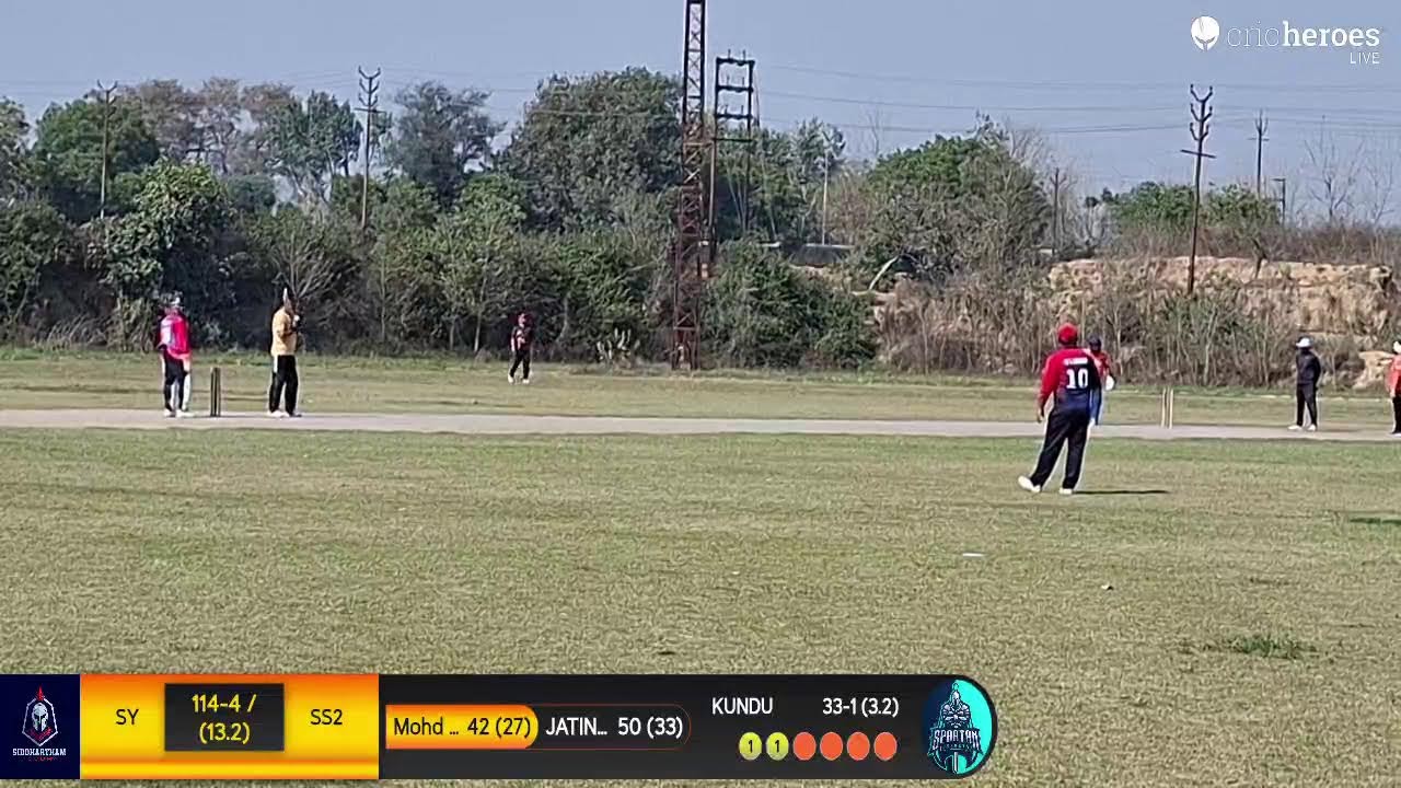 Spartans Strikers 2.0 vs Siddhartham Yoddha live cricket match | Siddharth Vihar Premier League 202