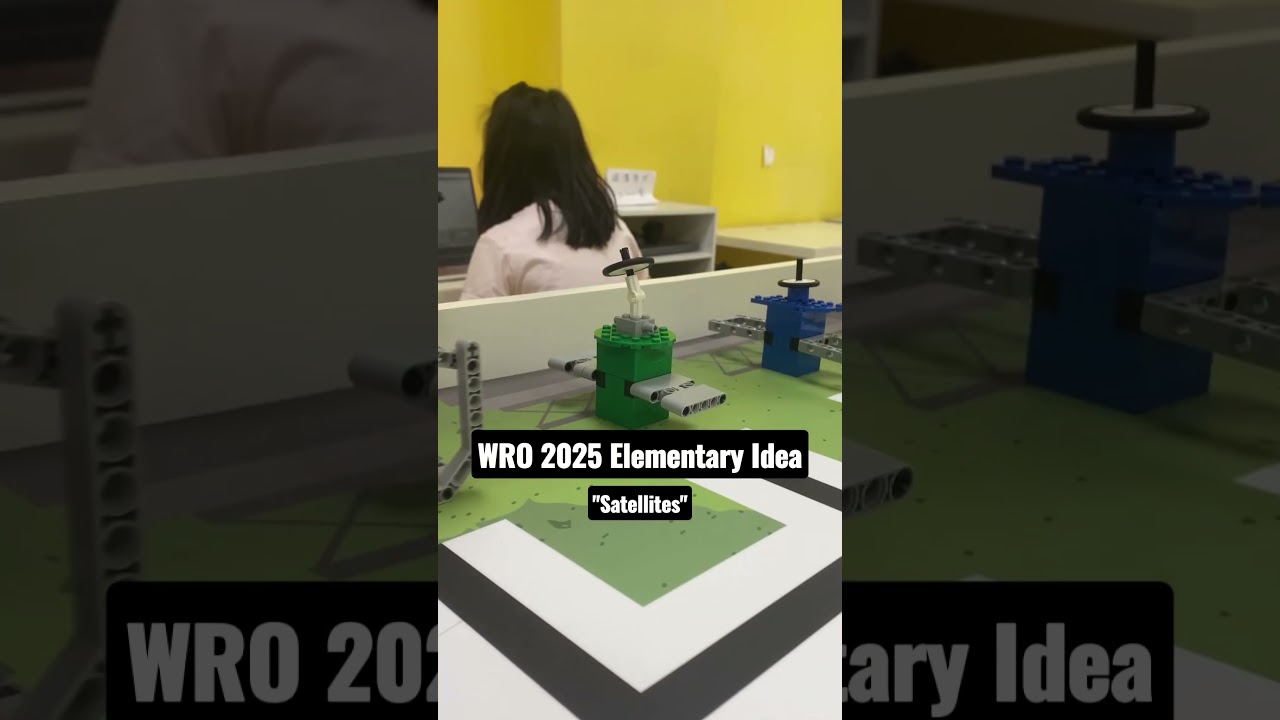 WRO 2025 Elementary Idea | Satellites | SLR Robotics #wro #wro2025 #robotics