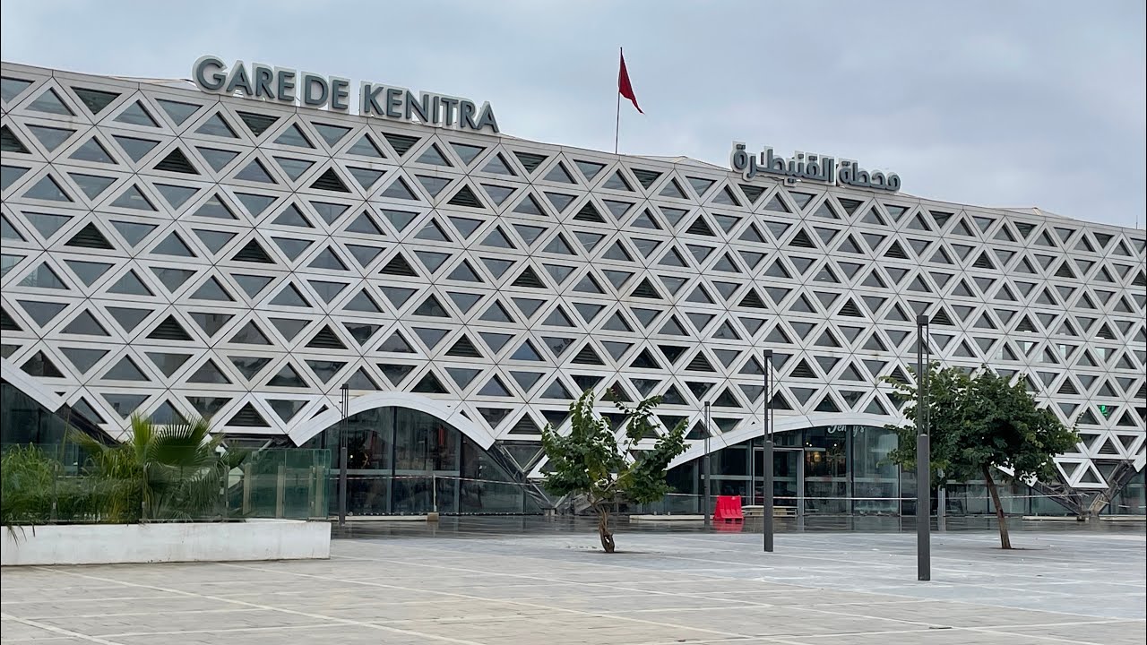 Gare LGV  De Kenitra - Oncf Voyageurs / Train station in kenitra Morocco 🇲🇦
