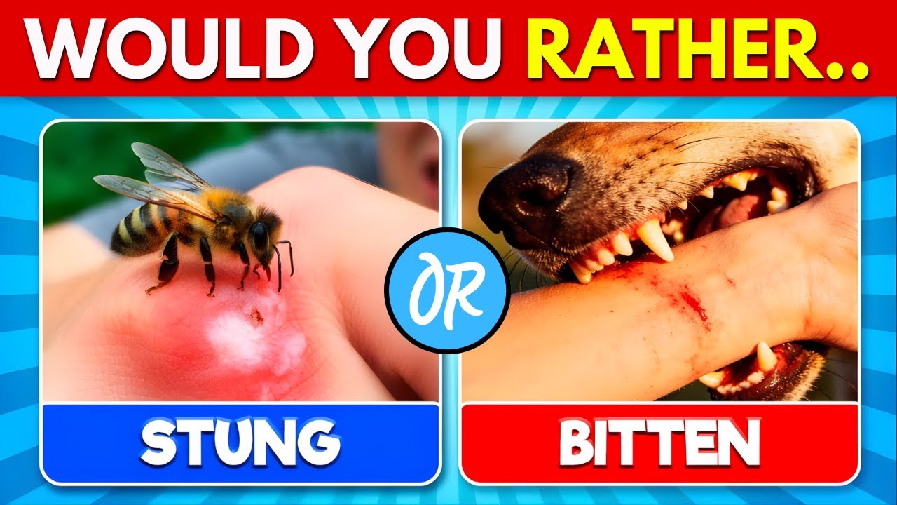 Что бы вы предпочли...? Самый экстремальный выбор в истории 😱 !!