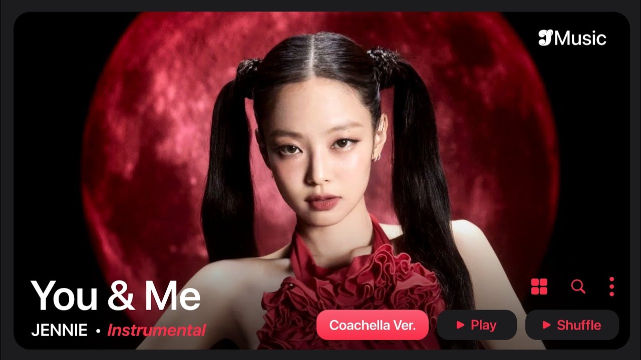 JENNIE – You & Me (Coachella ver.) | Instrumental