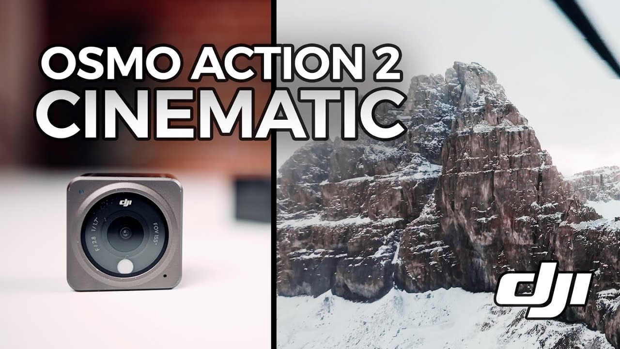 DJI OSMO ACTION 2 CINEMATIC | OA2 Magnetic Action Camera (4K 120FPS)