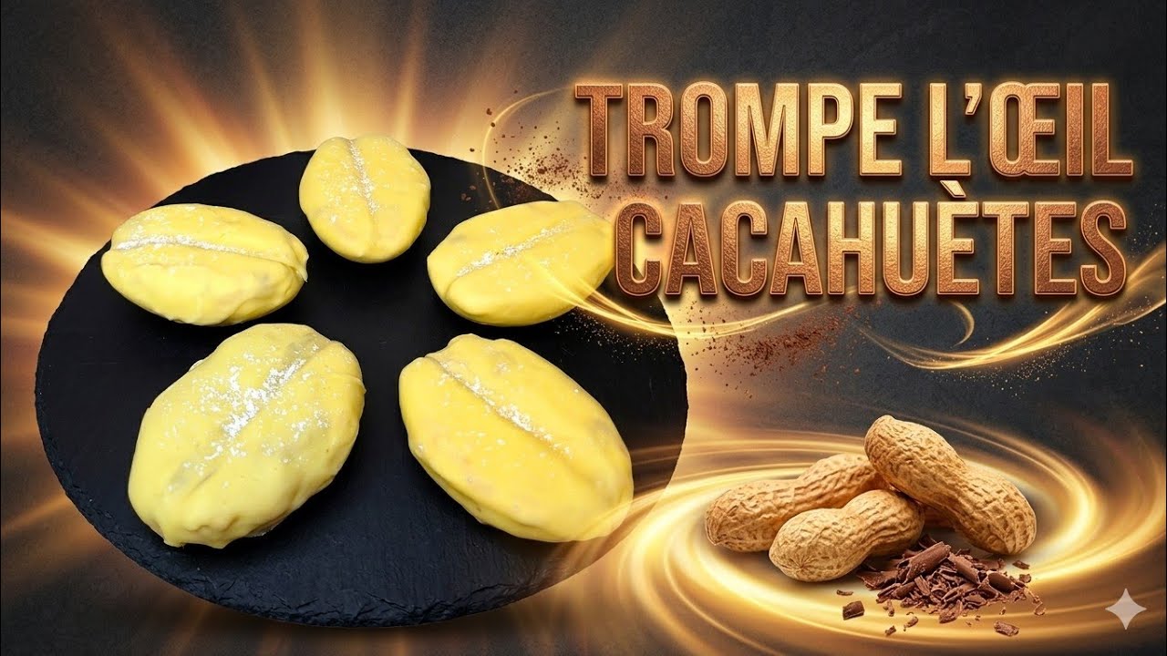 Trompe l'Œil Cacahuète : Recette Facile Et Ultra Gourmande