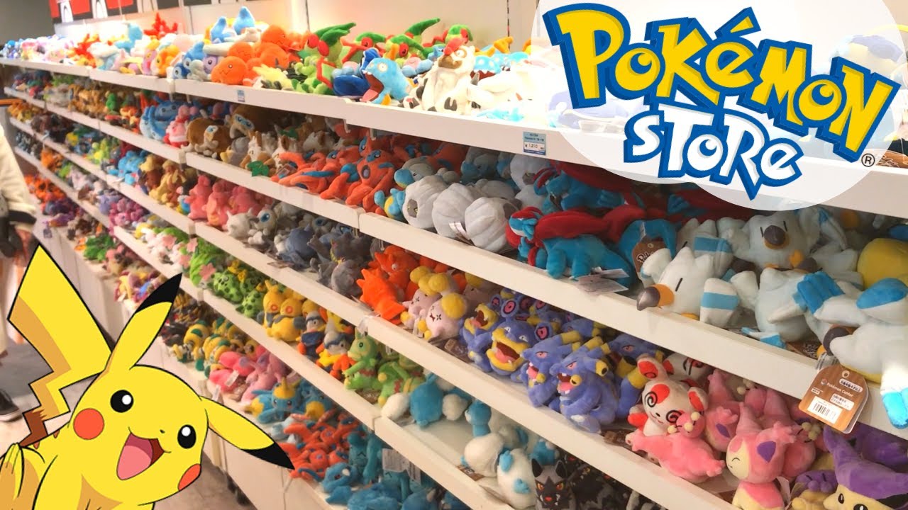 Поймать ВСЕХ МЯГКИХ покемонов в Japan Pokemon Center Koriyama, Fukushima Pokemon Center Plush Toy...