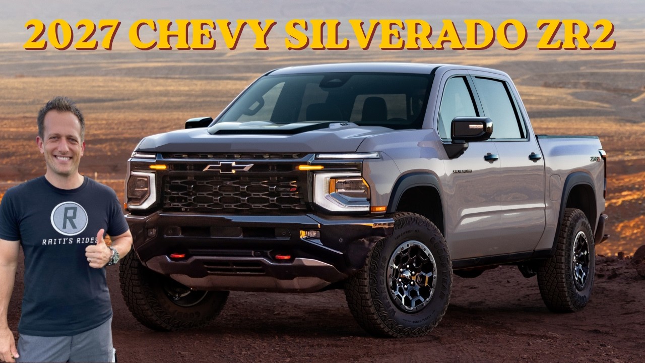 Chevrolet Silverado ZR2 2027 года &mdash; пикап года