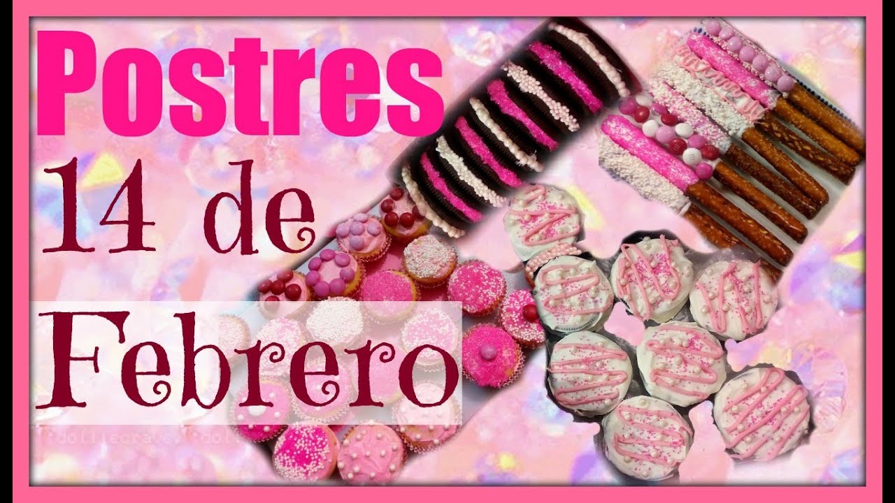 ♥ Ideas de regalos para san valentin, postres deliciosos y faciles/Belita ♥