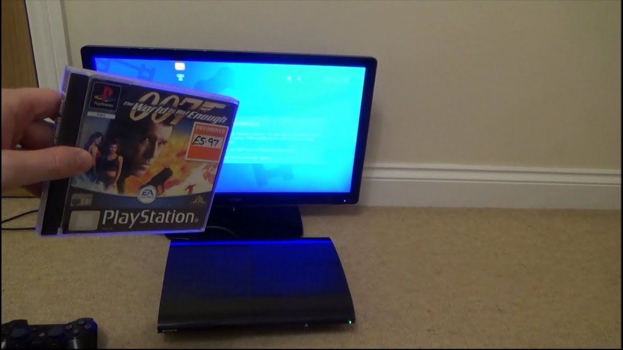 Что произойдет, если вставить игру PSone в PlayStation 3?