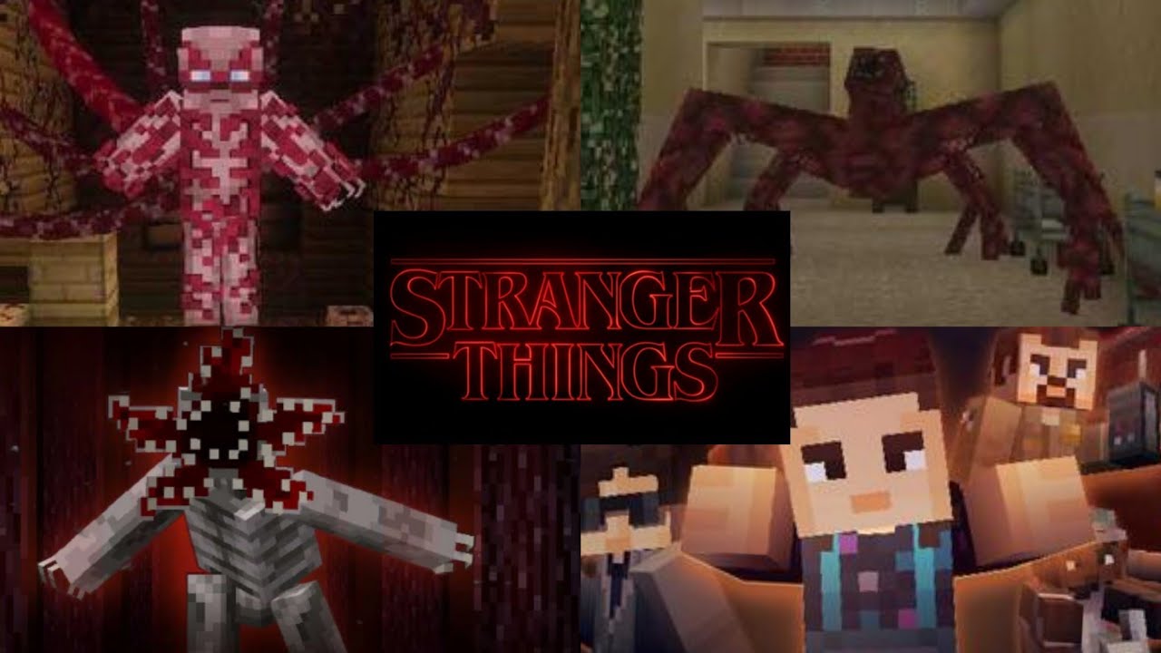 Minecraft Stranger Things: All Monster Encounters and Bosses ( Marketplace Map )