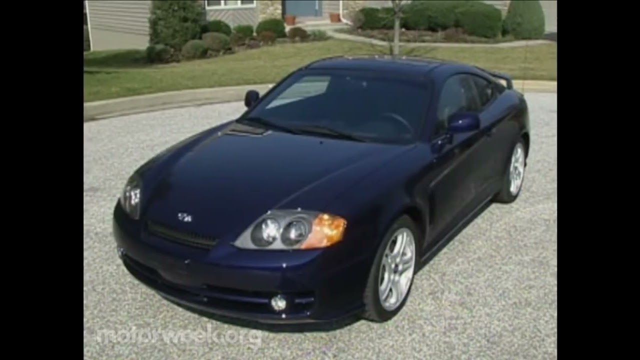 MW 2003 Hyundai Tiburon (Coupe) Road Test | Retro Review