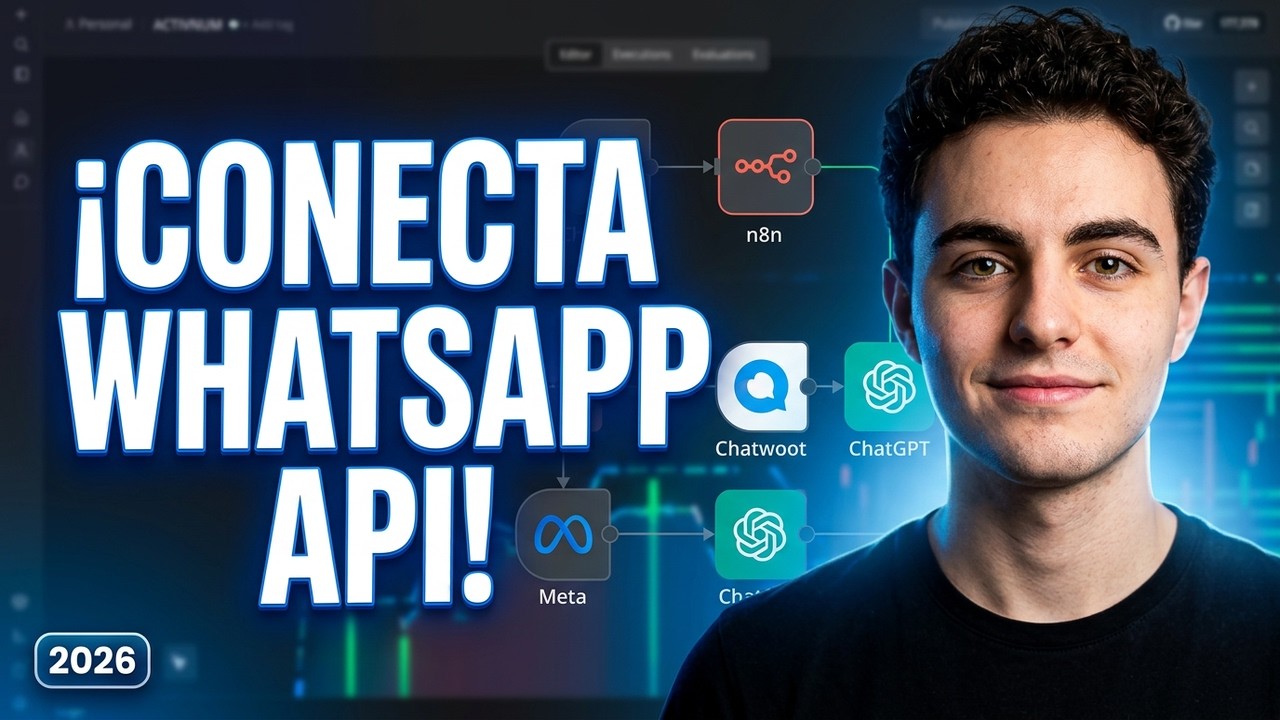 Cómo CONECTAR WhatsApp y enviar mansajes  en la NUEVA API de Meta (2026)
