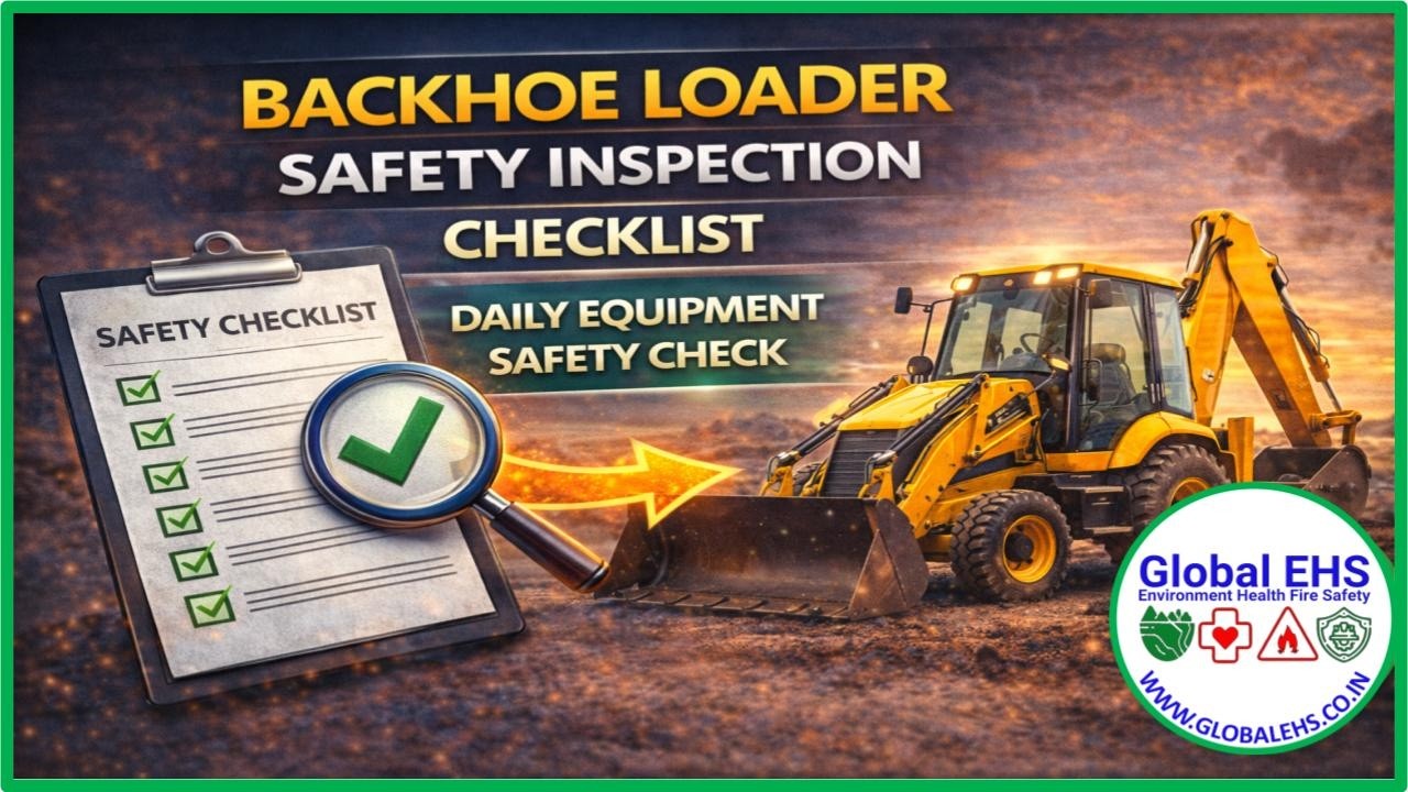 Backhoe Loader Safety Inspection Checklist | Daily Equipment Safety Check