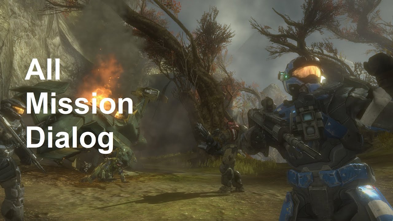Halo: Reach - Winter Contingency, All Mission Dialog