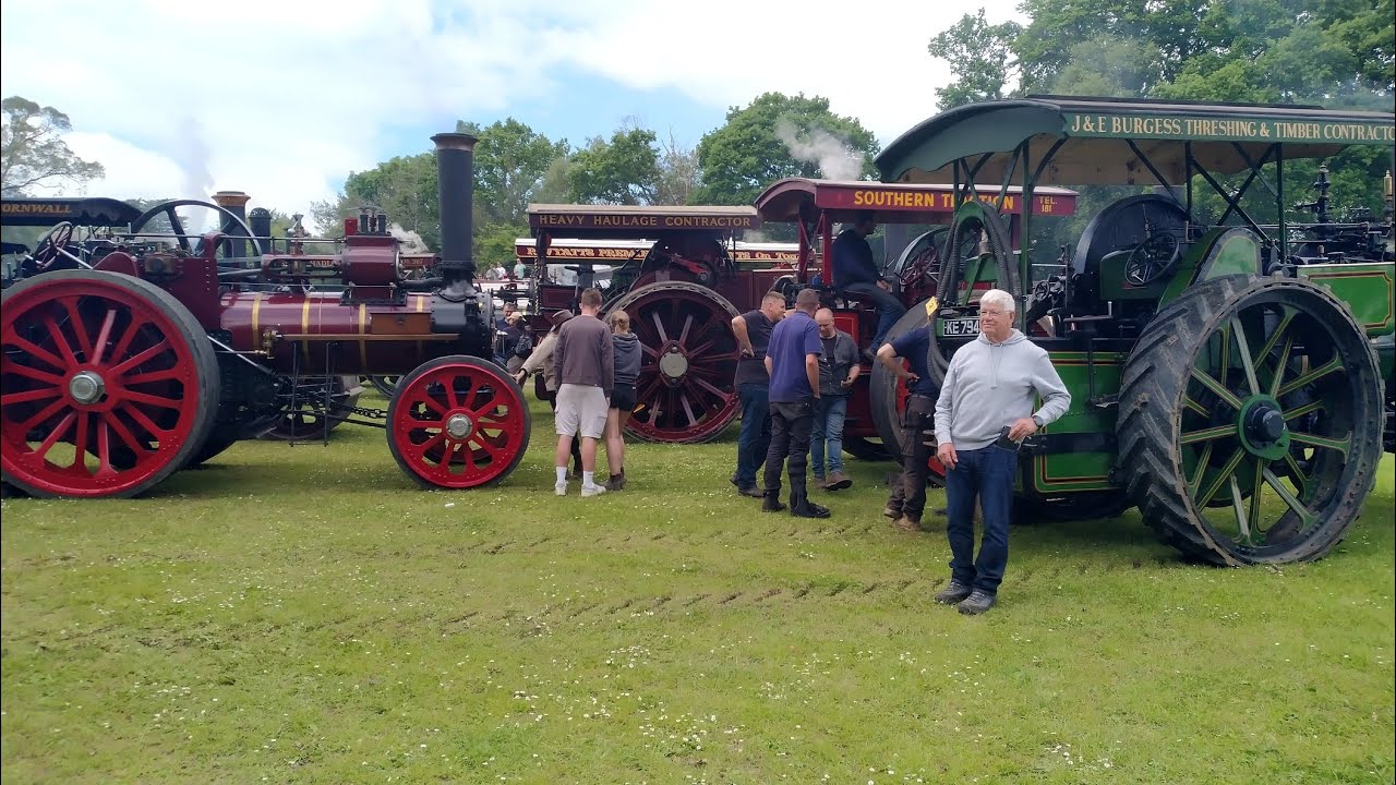 Steam Engines at Tinkers Park 2024.