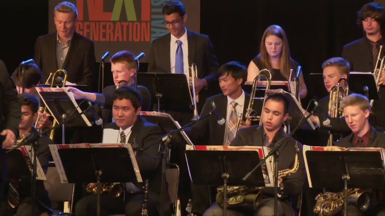Folsom High School Jazz Band I at 2015 Next Generation Jazz Festival