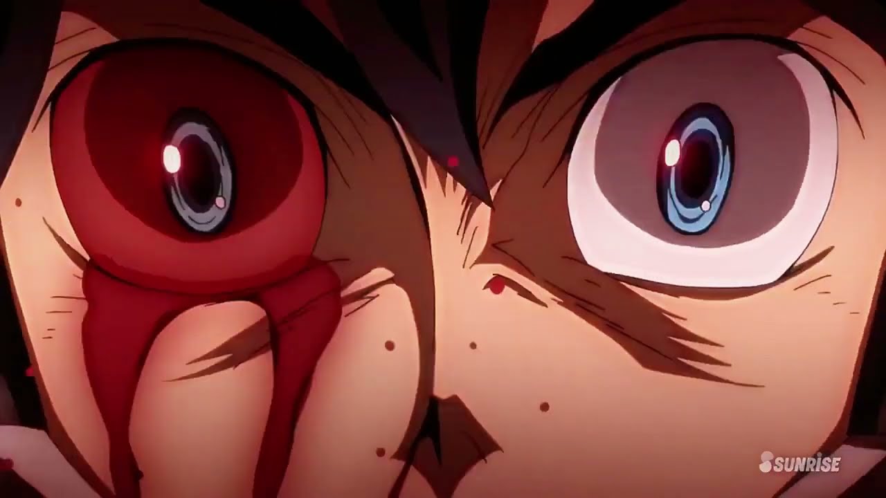 Epic Scene - Gundam Barbatos vs Graze Erin [Colorful]