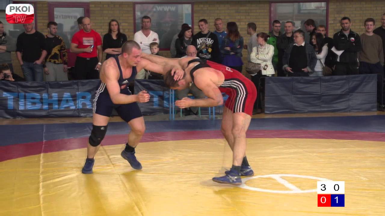 Radosław Baran - Mateusz Gucman. Mistrzostwa Polski w zapasach. Kategoria 96kg